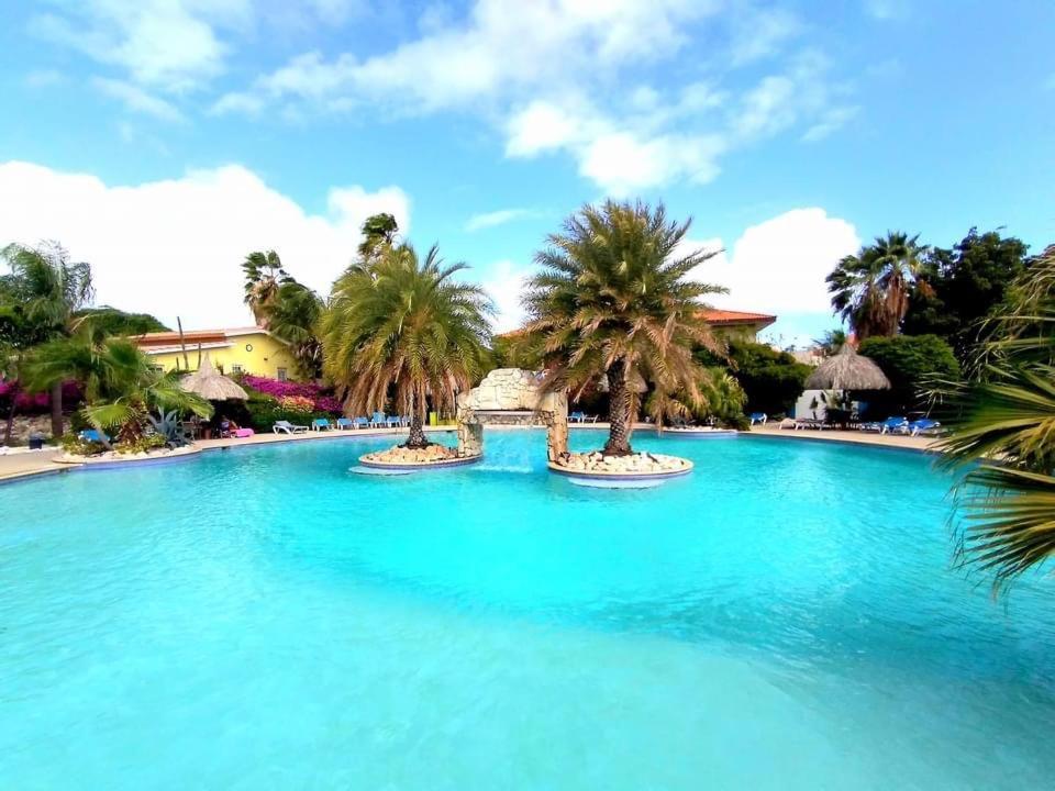Kas Di Bami A-186 Op Seru Coral Resort - Ruim Appartement Met Groot Zwembad En Tropische Tuin Willemstad Exterior photo